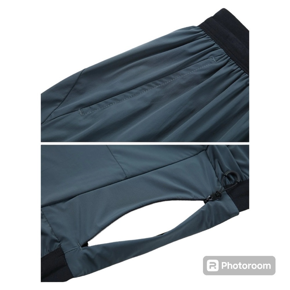 Aha Selected Men’s Pace Breaker Shorts 2-N-1 lined black size Large - Picture 4 of 7